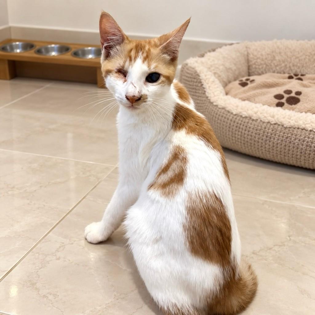 Pirata, gato de porte pequeno para adoção em Rio de Janeiro - RJ