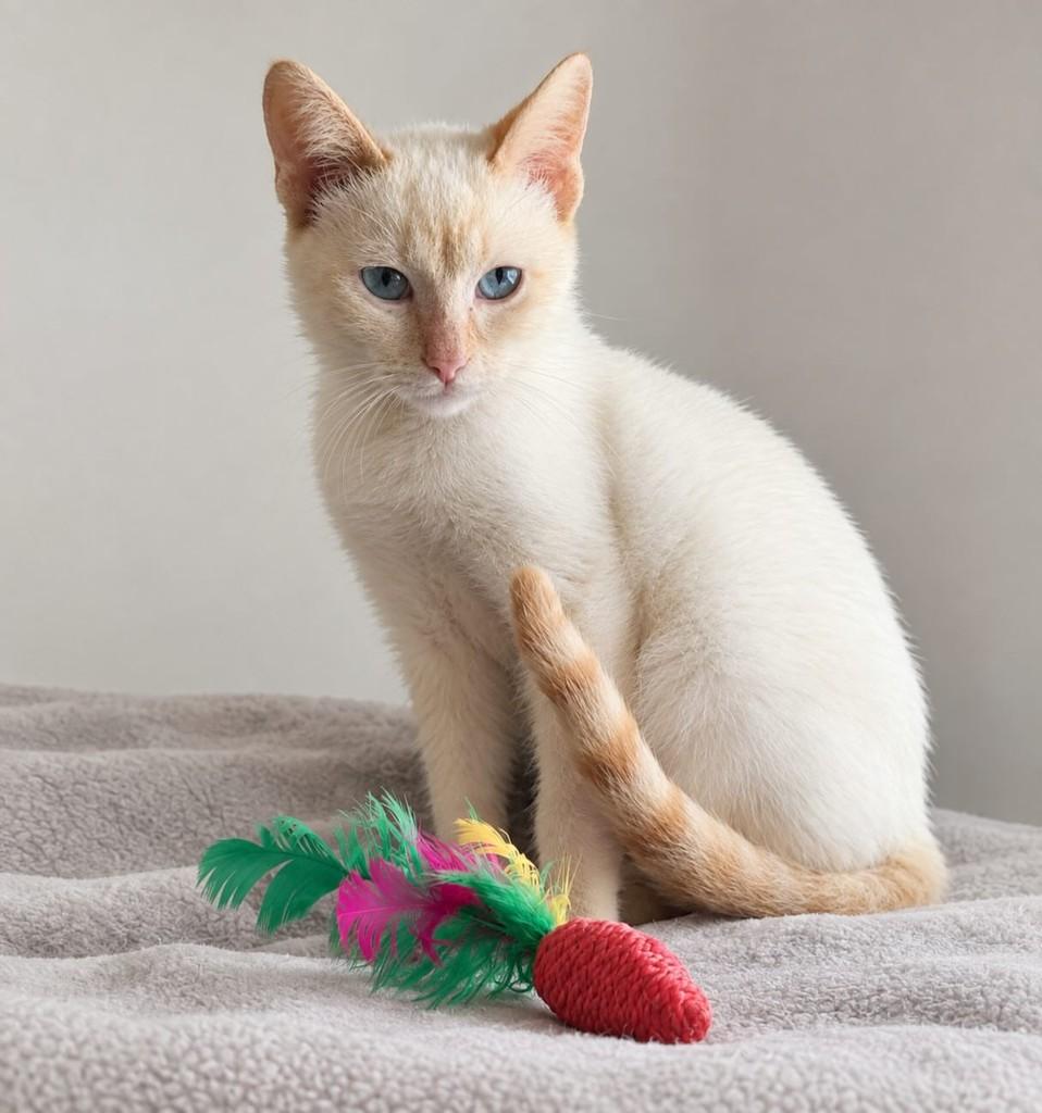 Lyz, gato de porte pequeno para adoção em São Paulo - SP