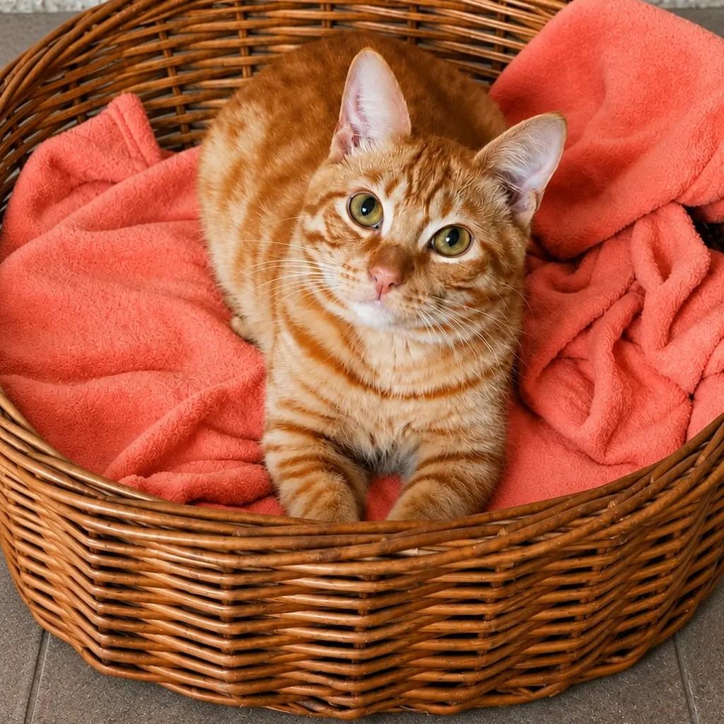 Laranjinha, gato de porte pequeno para adoção em Rio de Janeiro - RJ — foto 5 de 9