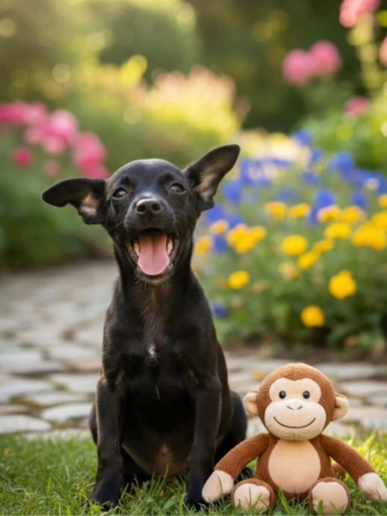 Dudu, cachorro de porte pequeno para adoção em São Simão - SP