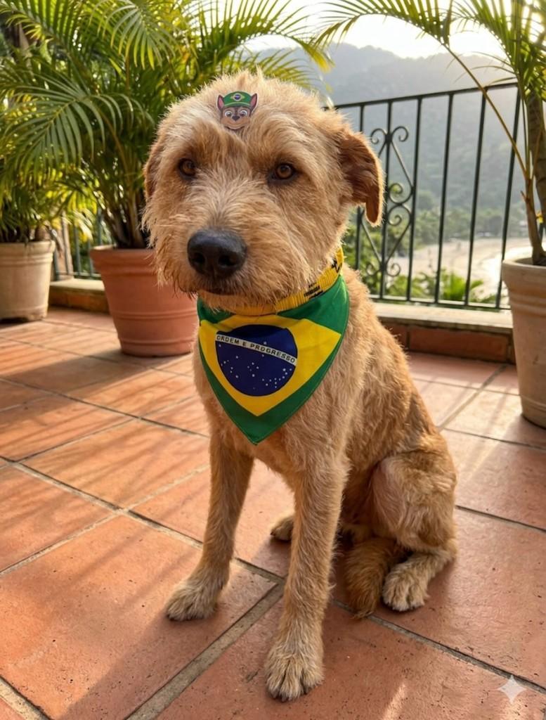Craque de 4 Patas, cachorro de porte médio para adoção em Gaspar - SC