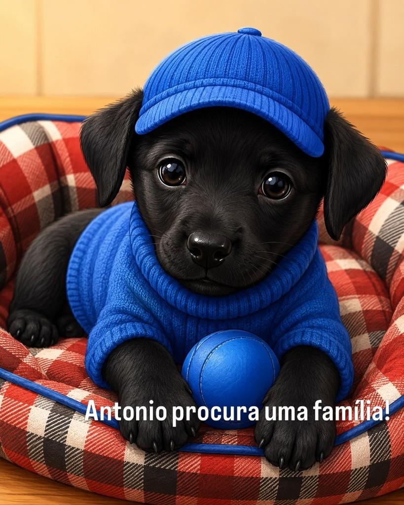 Antonio, cachorro de porte pequeno para adoção em Rio de Janeiro - RJ