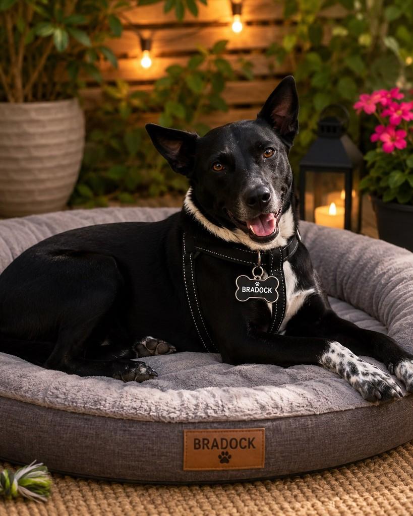 Bradock, cachorro de porte médio para adoção em Cariacica - ES