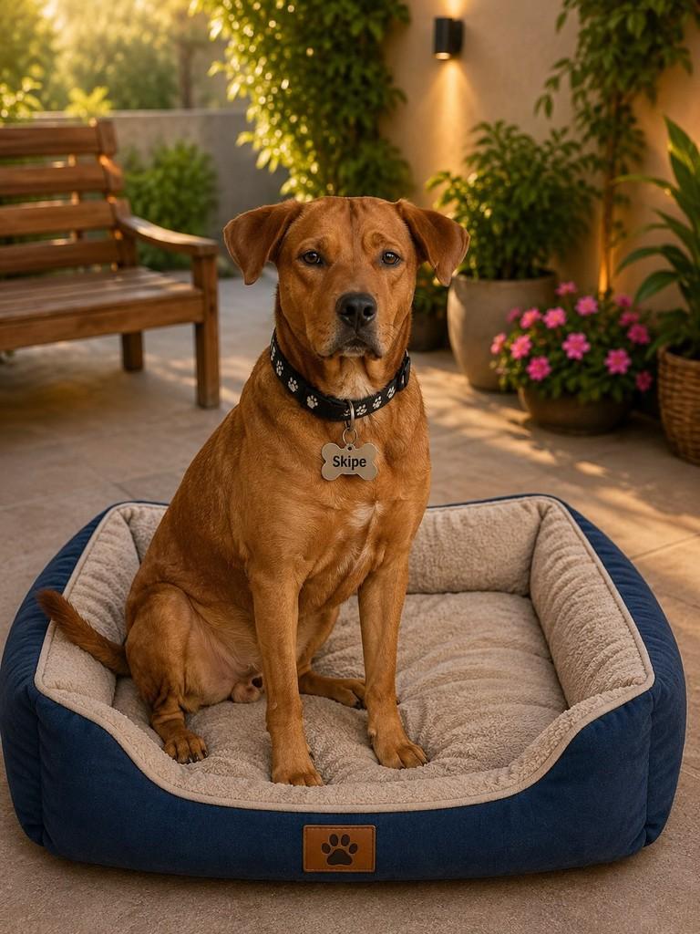 Spike, cachorro de porte médio para adoção em Cariacica - ES