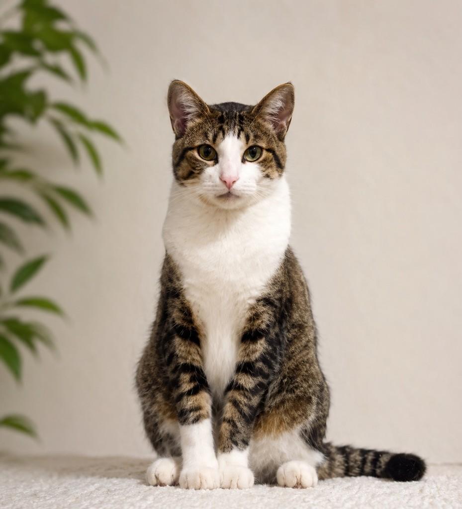 Simba, gato de porte pequeno para adoção em São Paulo - SP