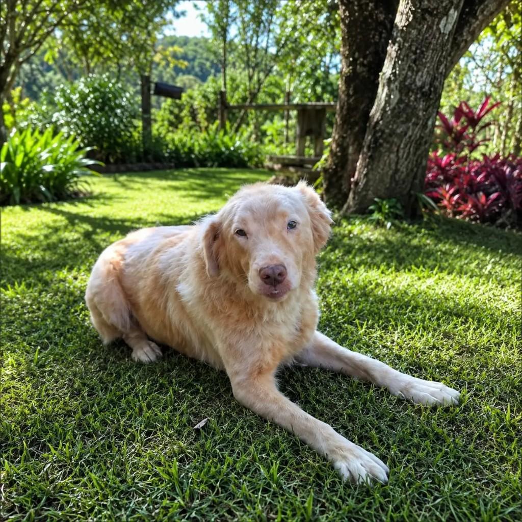 Sabor Golden, cachorro de porte grande para adoção em Capinzal - SC