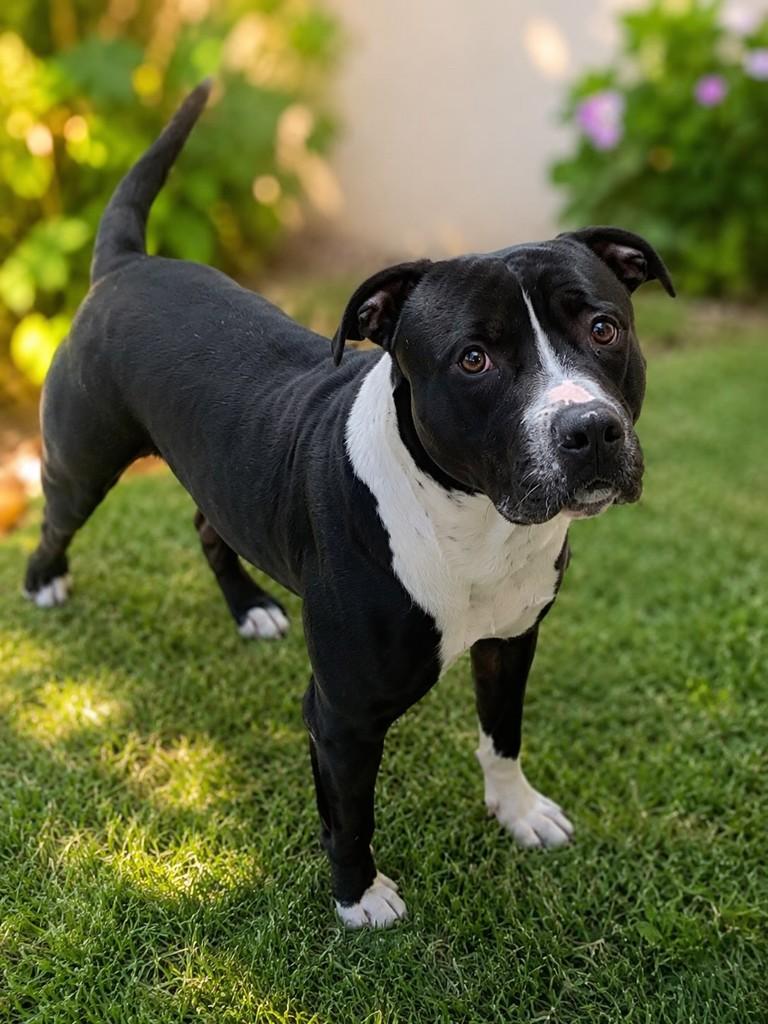 Luke, cachorro de porte médio para adoção em Extrema - MG