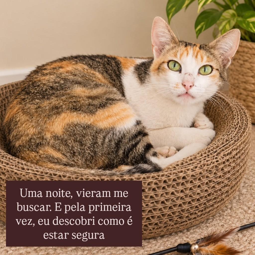 Estrela, gata de porte pequeno para adoção em São Paulo - SP — foto 4 de 4