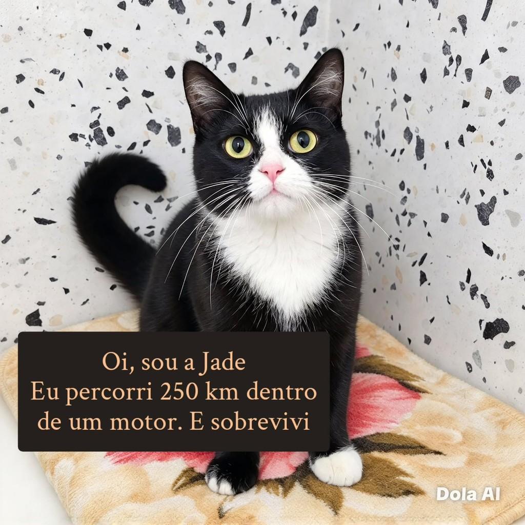 Jade, gata para adoção em São Paulo - SP