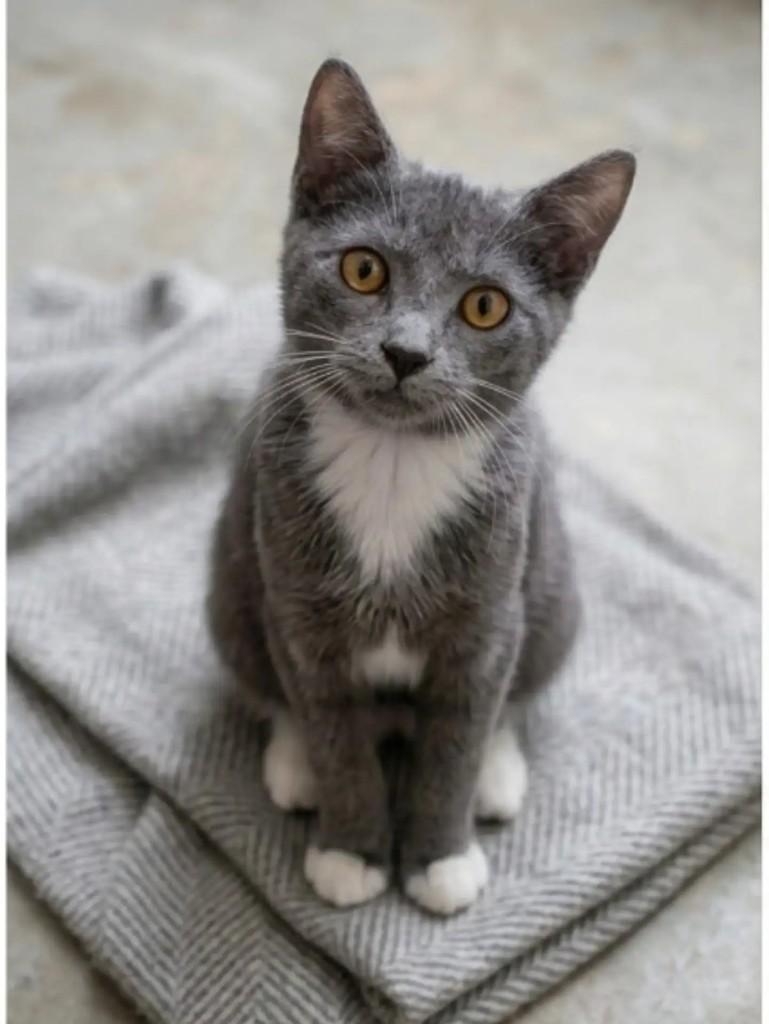 Melinda, gata de porte pequeno para adoção em Brasília - DF