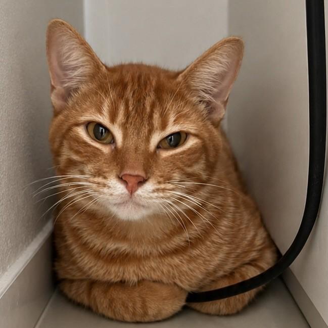 Foguinho, gato de porte pequeno para adoção em João Pessoa - PB