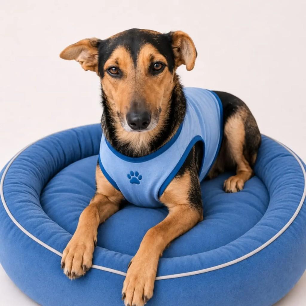 Zeus, cachorro de porte médio para adoção em Porto Alegre - RS