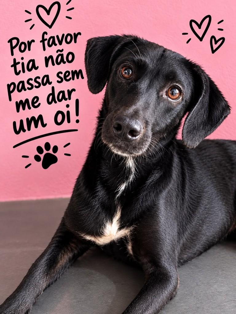 Ameixa, cadela de porte médio para adoção em Paudalho - PE