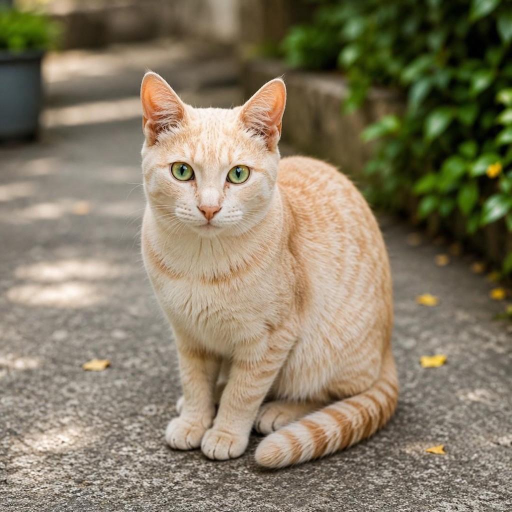 Laranjinha, gato de porte médio para adoção em Vitória - ES