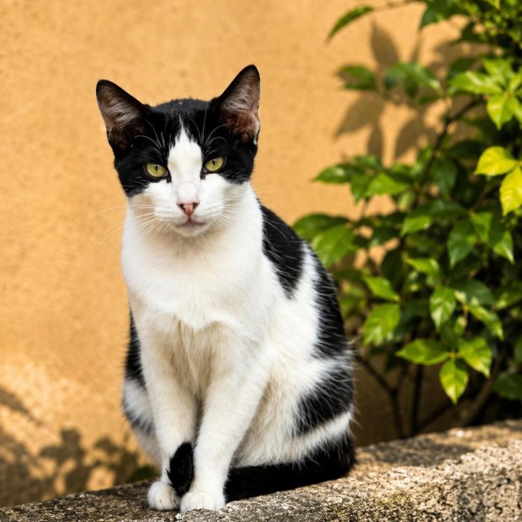 Frajola, gato de porte médio para adoção em Vitória - ES