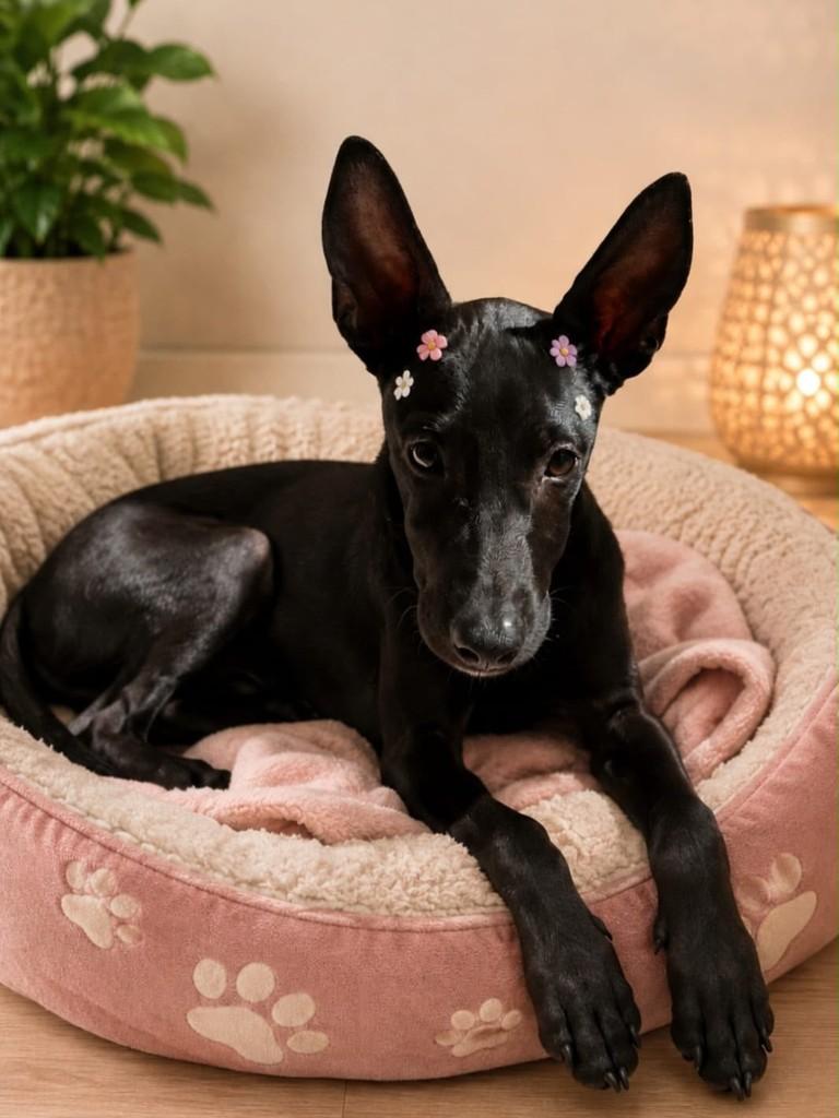 Lupinha, cachorro de porte médio para adoção em Vitória - ES