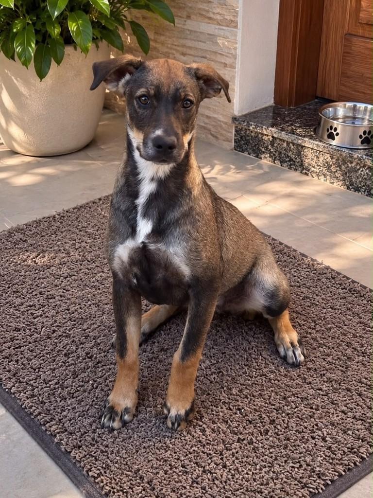 Luli, cadela de porte médio para adoção em Vitória - ES