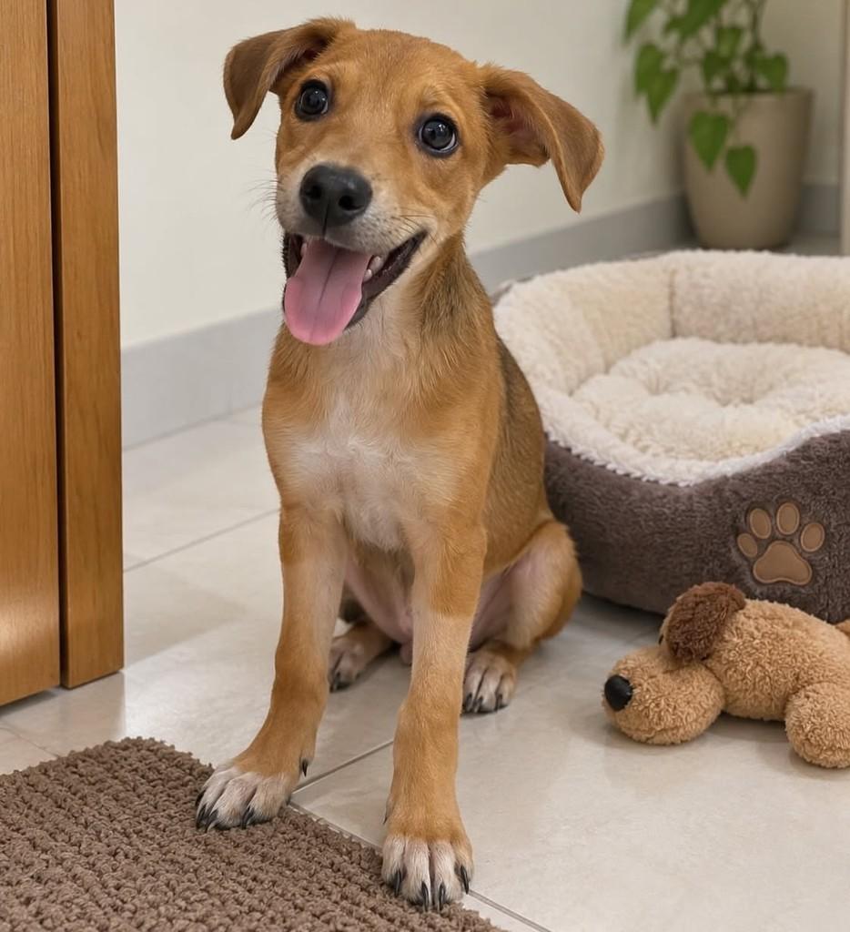Barto, cachorro de porte médio para adoção em Vitória - ES