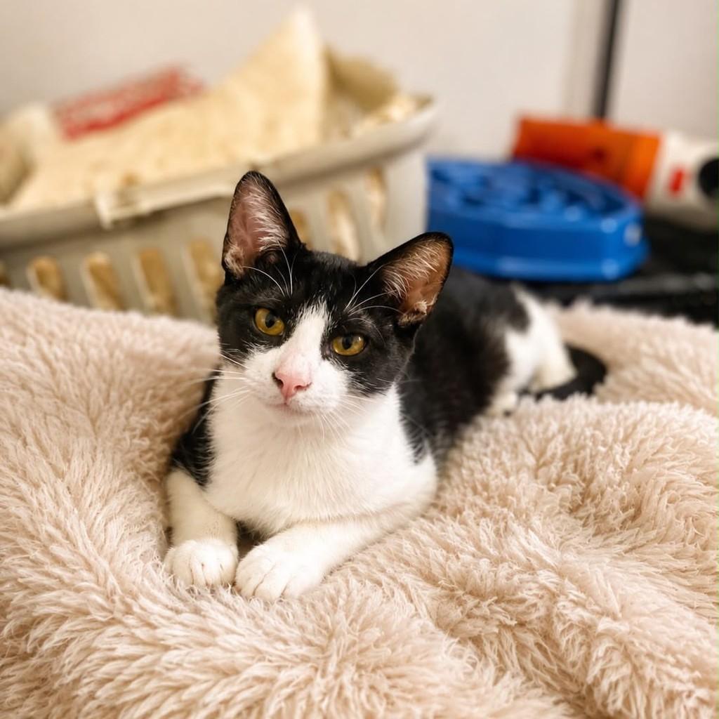 Bento, gato de porte pequeno para adoção em Vitória - ES