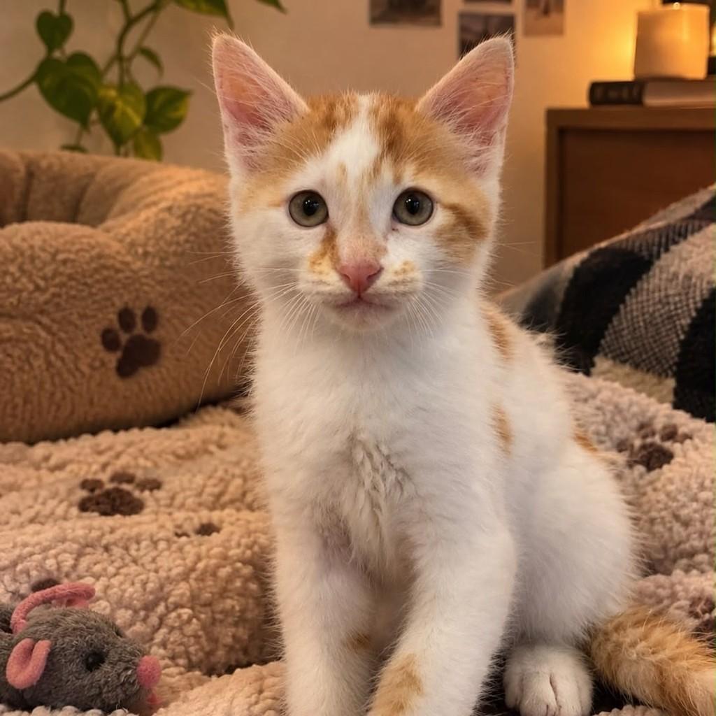 Lucas, gato de porte pequeno para adoção em Vitória - ES