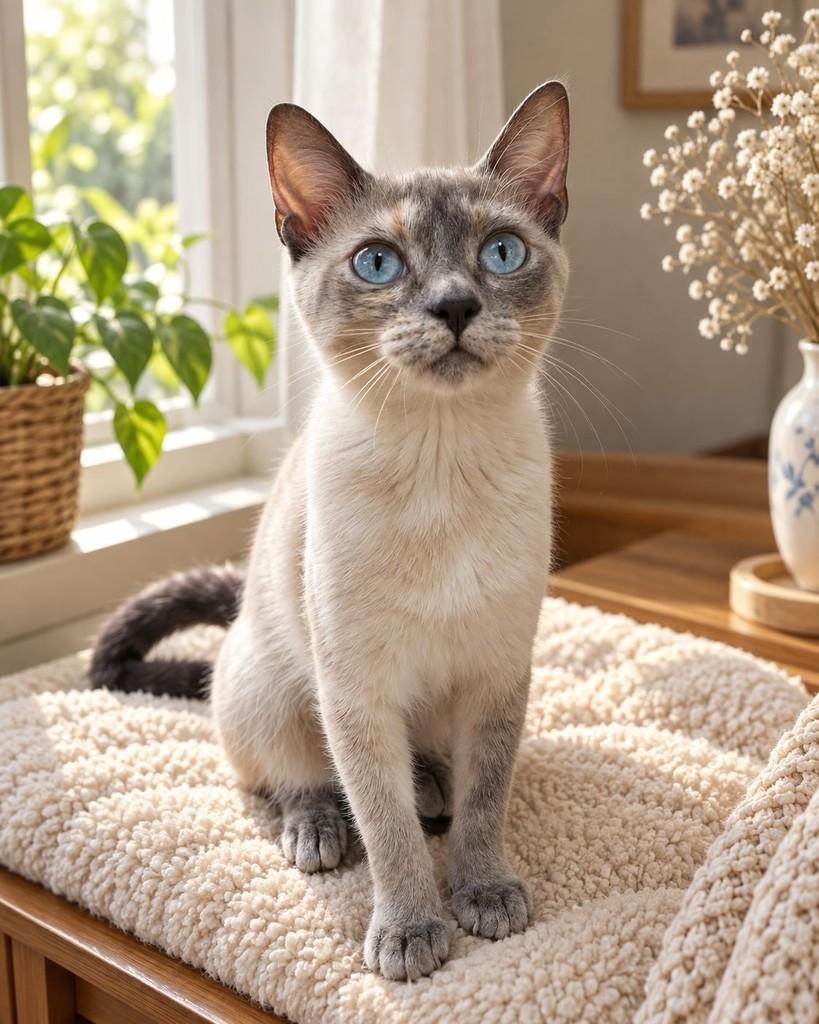 Mia, gata de porte pequeno para adoção em Vitória - ES