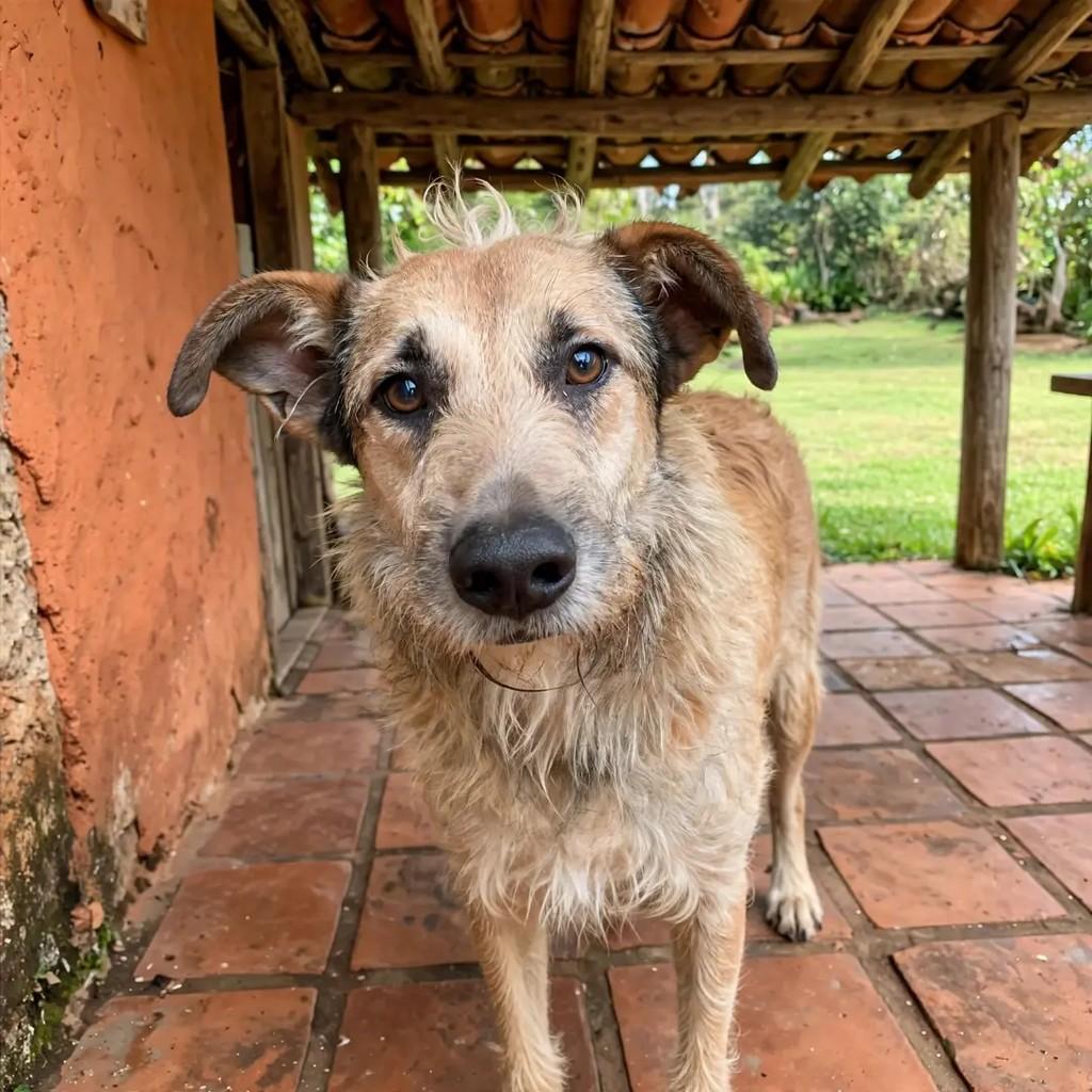 Tobias, cachorro de porte médio para adoção em Guarulhos - SP — foto 3 de 5