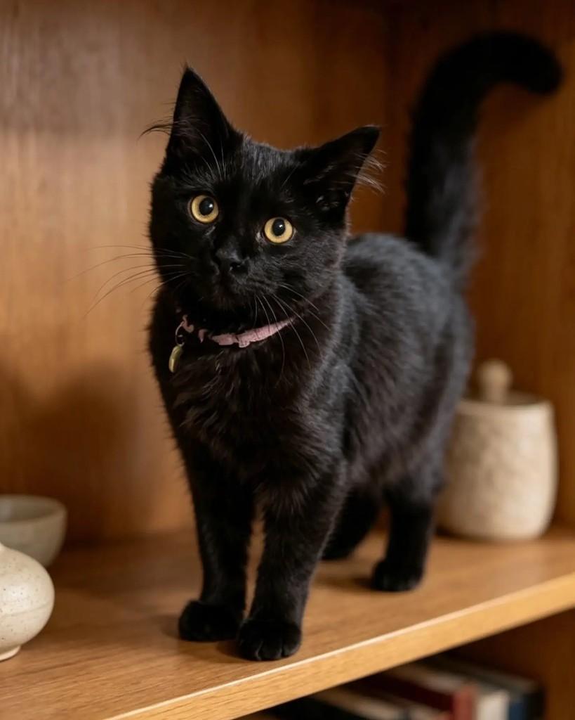 Megan, gato de porte pequeno para adoção em Guaramirim - SC