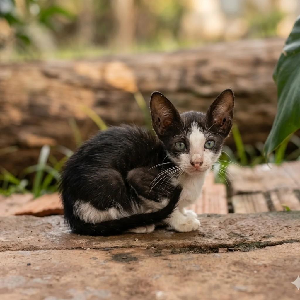 Oreo, gato de porte pequeno para adoção em Esperantinópolis - MA