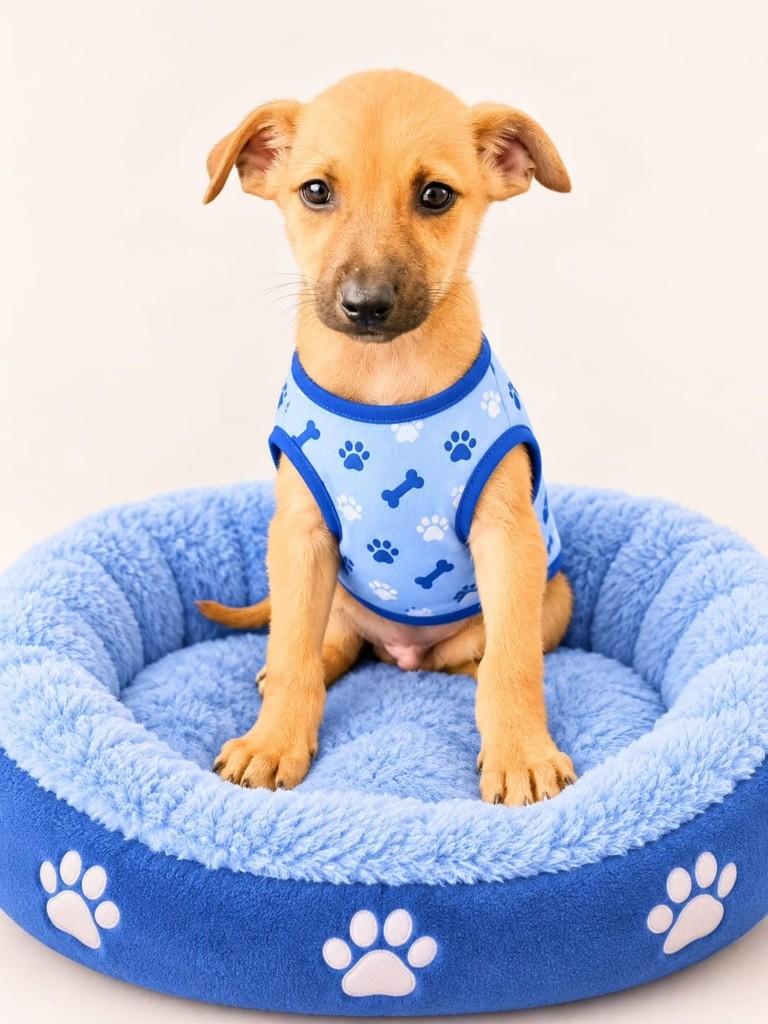 Tadeu, cachorro de porte médio para adoção em Cachoeirinha - RS
