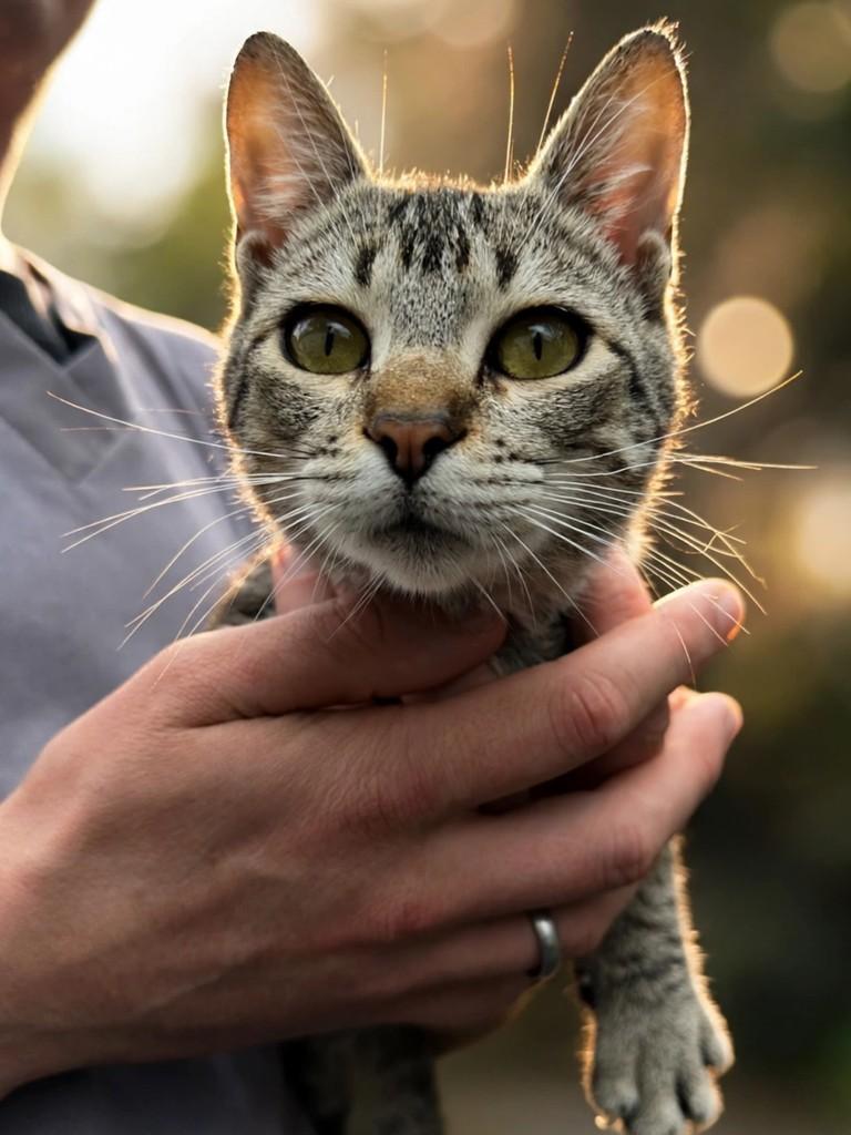 Tigrinho, gato de porte pequeno para adoção em Porto Alegre - RS