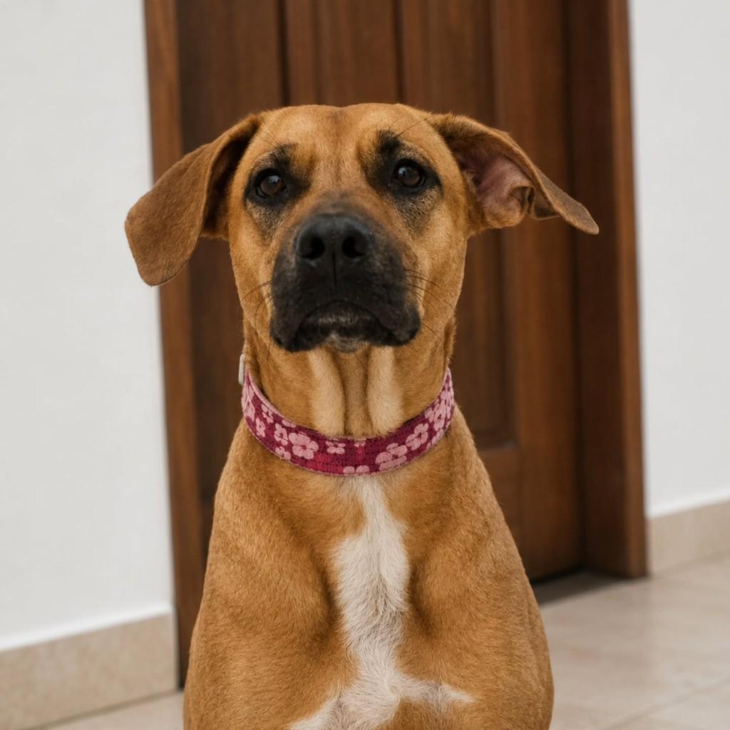 Mel, cadela de porte médio para adoção em Vitória - ES — foto 3 de 8