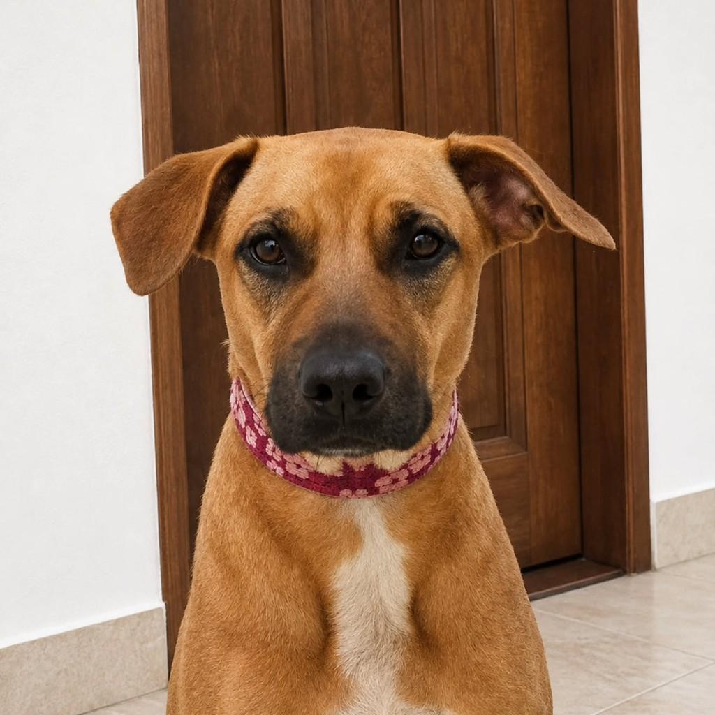 Mel, cadela de porte médio para adoção em Vitória - ES — foto 4 de 8