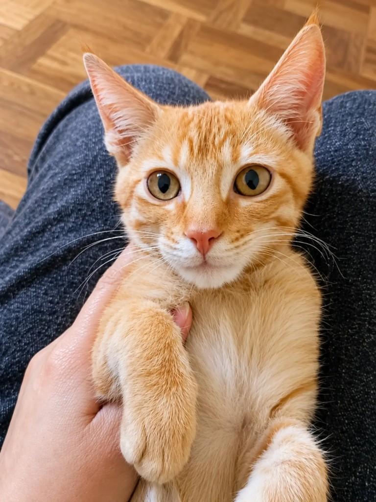 Cheddar, gato de porte pequeno para adoção em Pelotas - RS