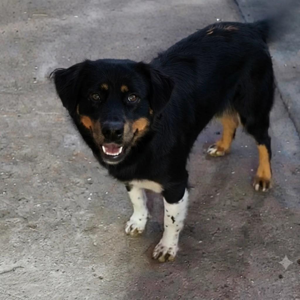 Pretinha, cadela de porte pequeno para adoção em Arroio do Tigre - RS