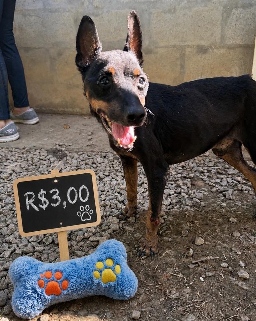 Bravura, cachorro de porte médio para adoção em Rio de Janeiro - RJ