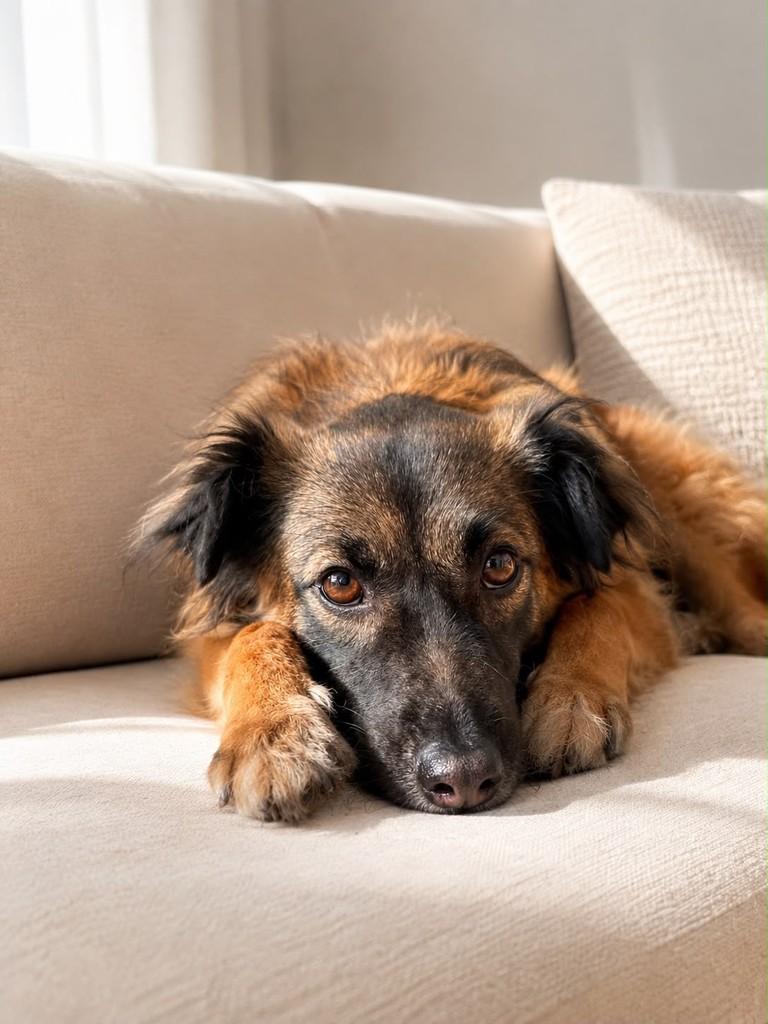 Lobinha, cachorro de porte médio para adoção em Vitória - ES
