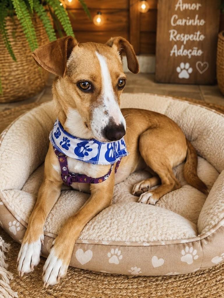 Dante, cachorro de porte pequeno para adoção em Belo Horizonte - MG