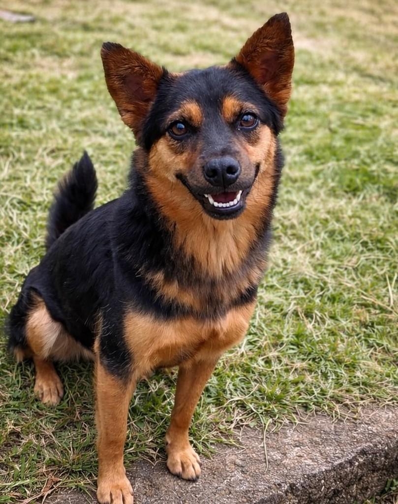 Raposinha, cachorro de porte médio para adoção em Porto Alegre - RS