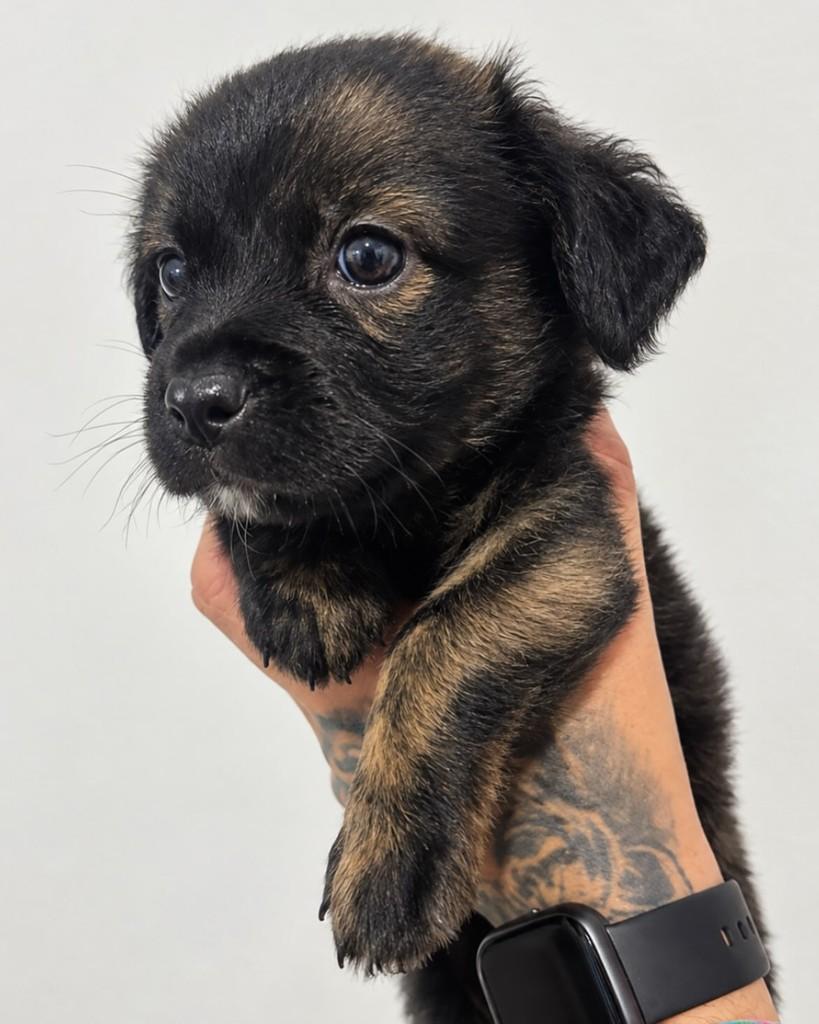 Peludinho, cachorro de porte médio para adoção em Porto Alegre - RS — foto 4 de 4