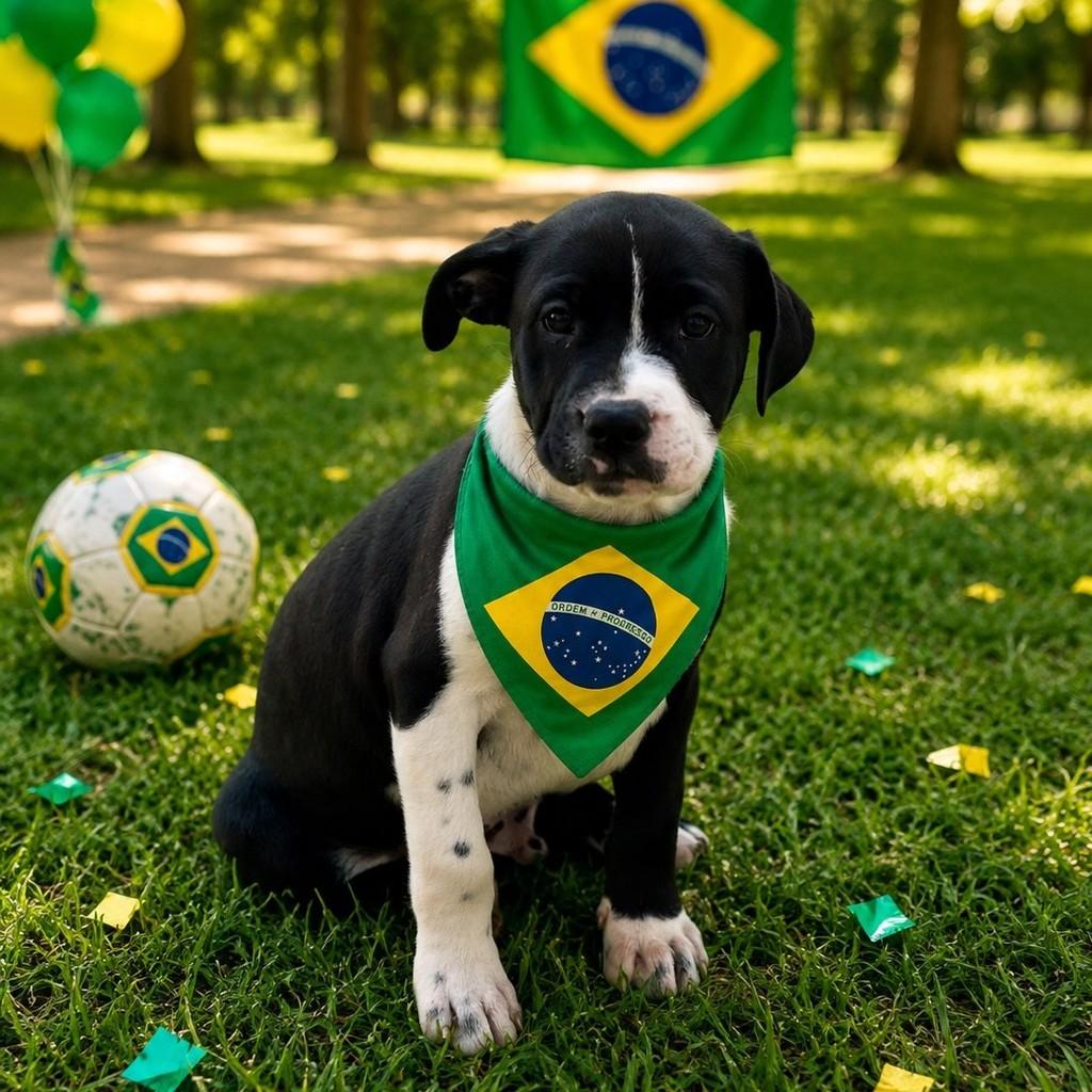 Taurus, cachorro de porte médio para adoção em São João do Itaperiú - SC