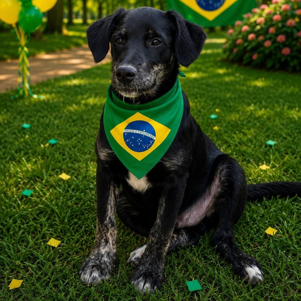 Apolo, cachorro de porte médio para adoção em São João do Itaperiú - SC
