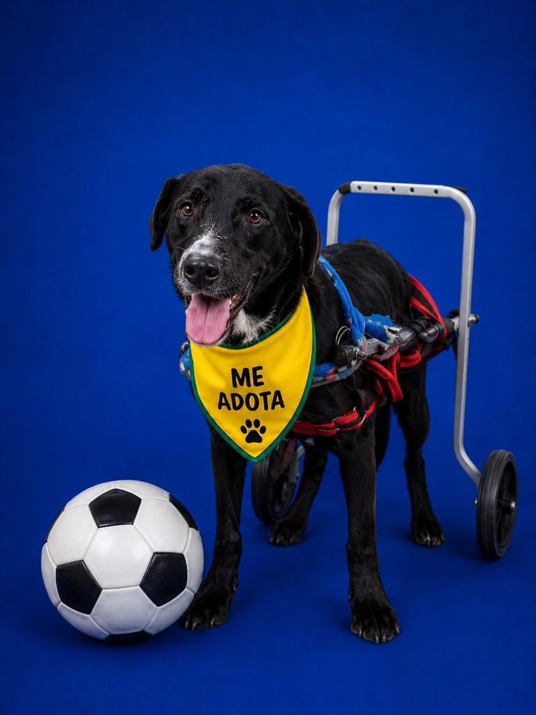 Bobby, cachorro de porte médio para adoção em Santos - SP