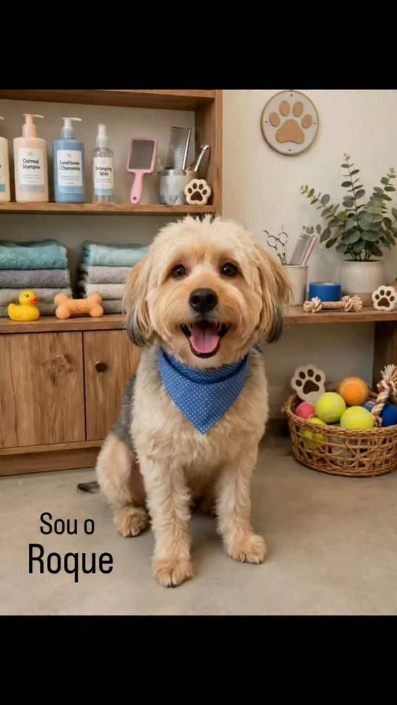 Baby Roque, cachorro de porte pequeno para adoção em Rio de Janeiro - RJ
