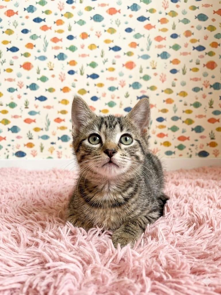 Maria Flor, gato de porte pequeno para adoção em São Paulo - SP