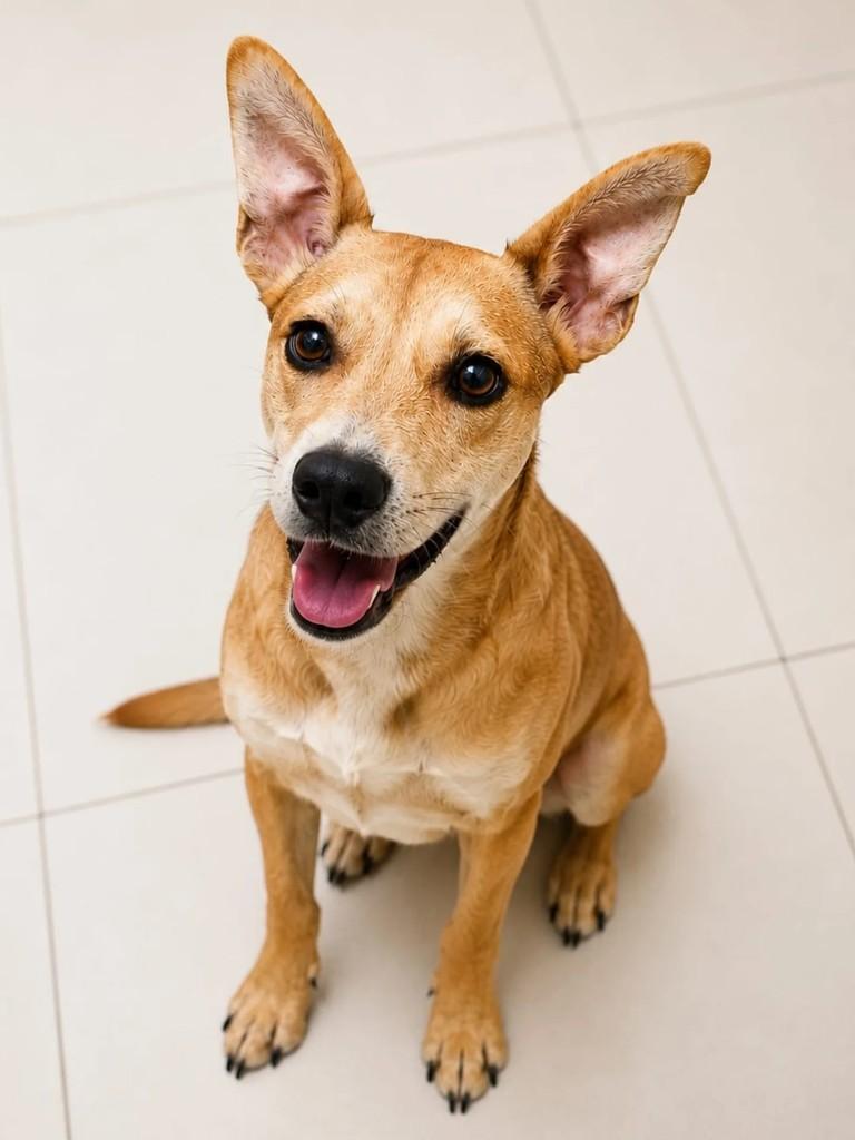 Runa, cachorro de porte médio para adoção em Niterói - RJ