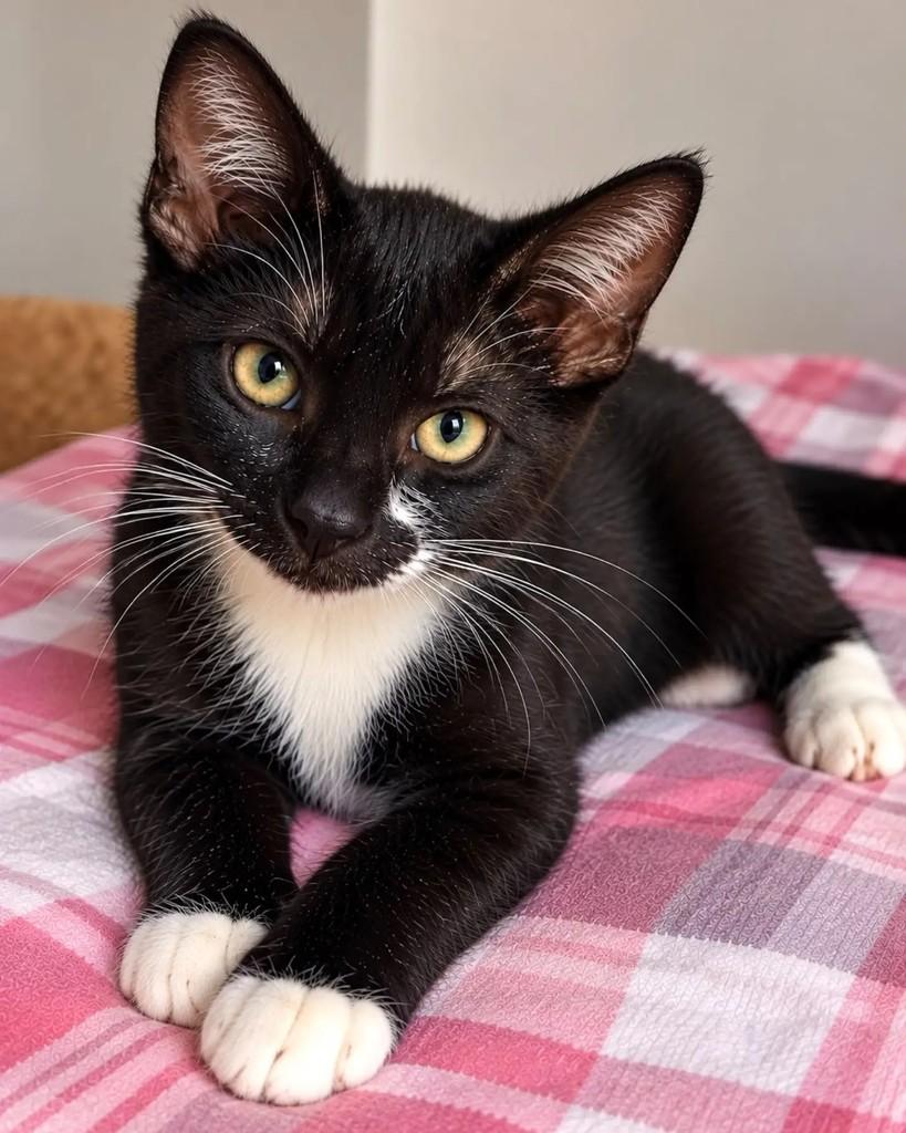 Oreo, gato de porte pequeno para adoção em Niterói - RJ