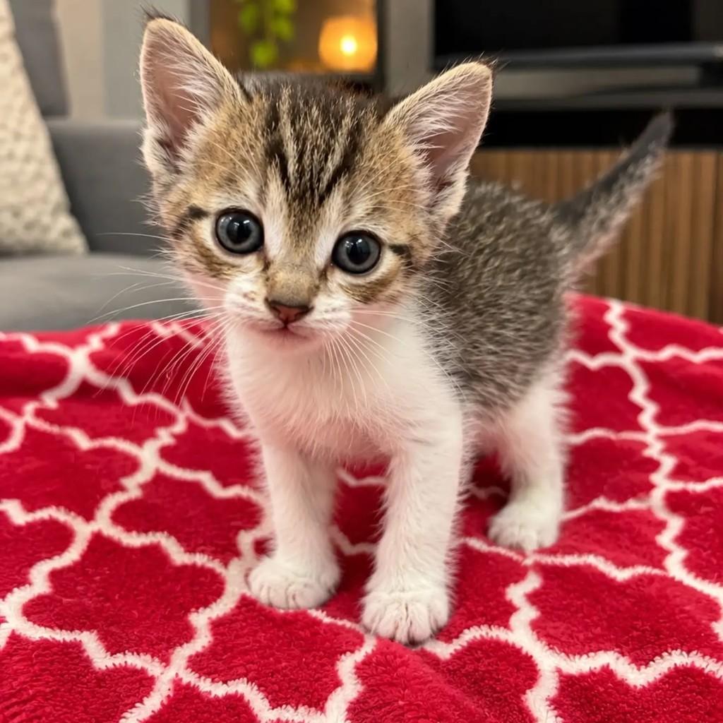 Cora, gato de porte pequeno para adoção em São Paulo - SP