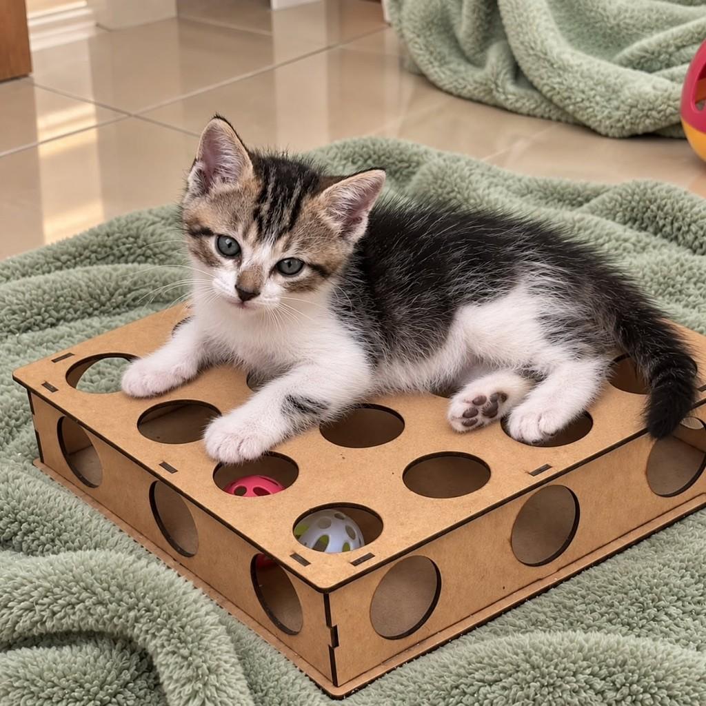 Bibi, gato de porte pequeno para adoção em Natal - RN