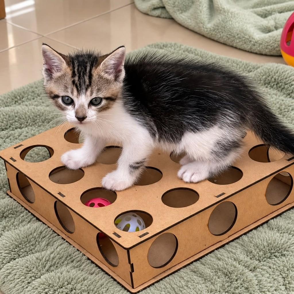 Bibi, gato de porte pequeno para adoção em Natal - RN — foto 3 de 3