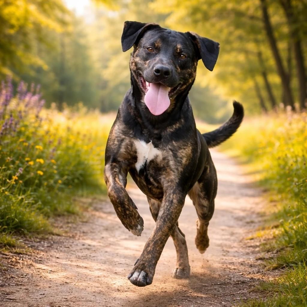 Trovão, cachorro de porte médio para adoção em Campo Bom - RS